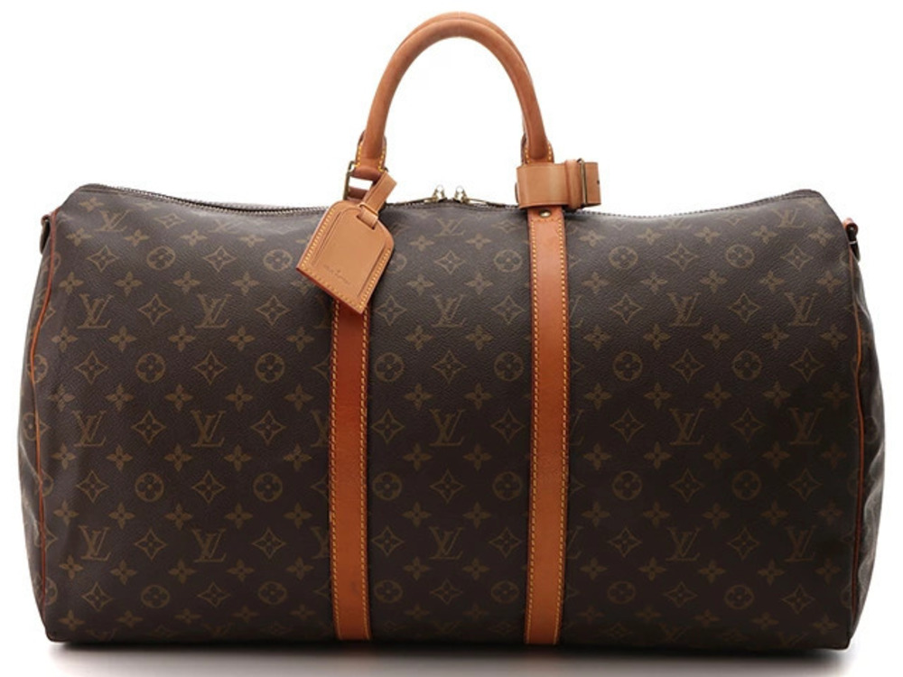 LOUIS VUITTON Keepall Bandouliere Monogram Boston Bag